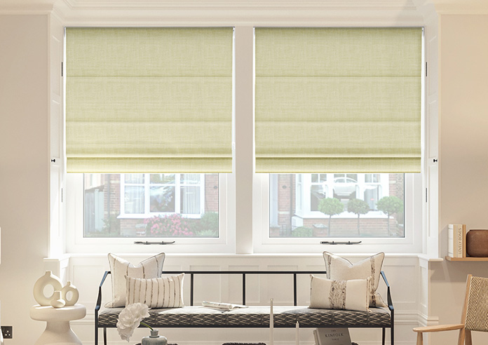 Oban, Sandstone - Motorised Roman Blind - Image 3